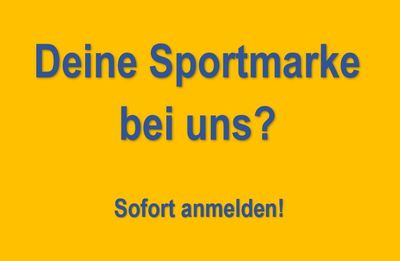 Deine Sportmarke bei uns