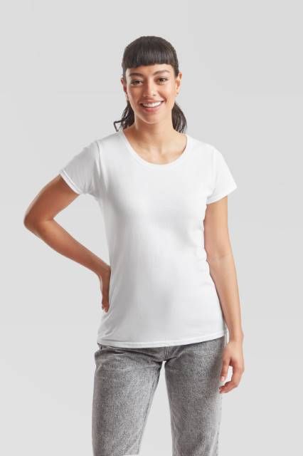 Fruit of the Loom (F.O.L.) Lady Fit Original T | Damen T-Shirt