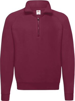 Fruit of the Loom (F.O.L.) Classic Zip-Neck Sweat