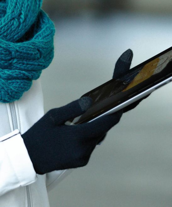 MB Daiber | Touchscreen Strick Handschuhe
