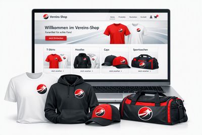 Merchandising-Shop für Vereine &amp; Firmen