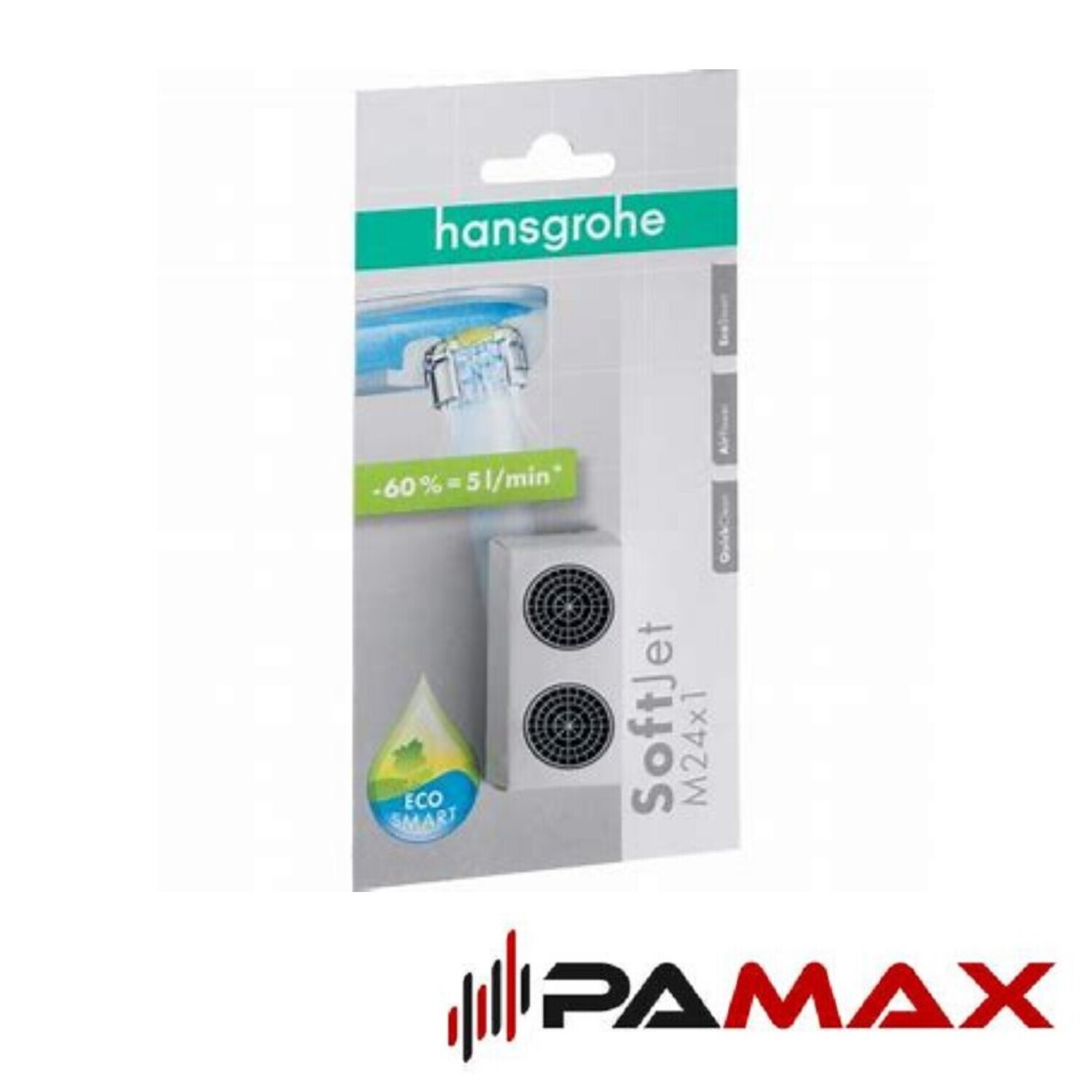 Hansgrohe - perlator (set 2 kos) M24 x 1 (5 l/min) - 13182000 hansgrohe perlator 2/1 13182000