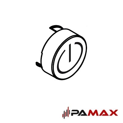 Hansgrohe tipka "on/off" , saten mat 93579880