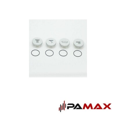 Hansgrohe - set gumbov (tipke 5 kos) - 98367000 Hansgrohe set gumbov 98367000