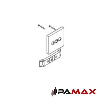 Hansgrohe pokrivna plošča podometne armature 155x155 92227000