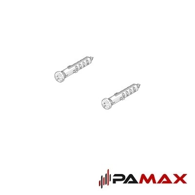 Dornbracht - vijak INOX z zidnimi vložki - 0430310320090 Dornbracht vijak z vložki 0430310320090