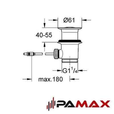 grohe sifon za umivalnik 28910000