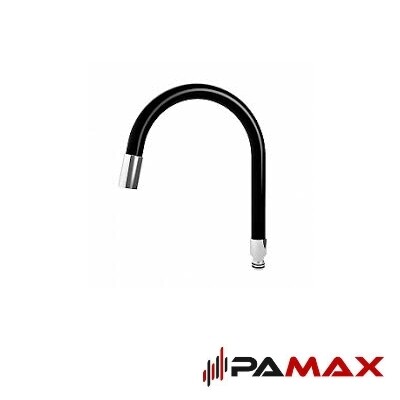 Blitz izlivna cev armature /silikonska črna/ SFT-12025