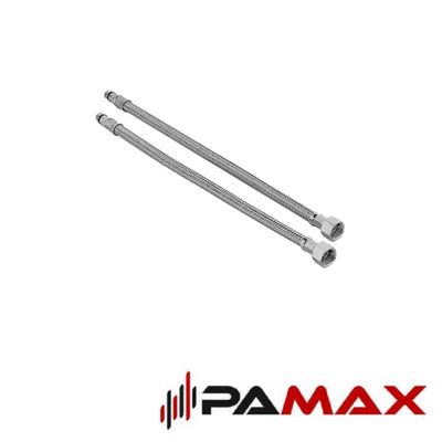 Paffoni - gibljiva cev F3/8" 600 mm - ZFLX112CRPX