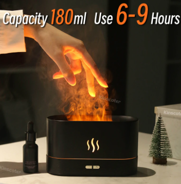 Kinscoter Aroma Diffuser Air Humidifier Ultrasonic Cool Mist Maker Fogge