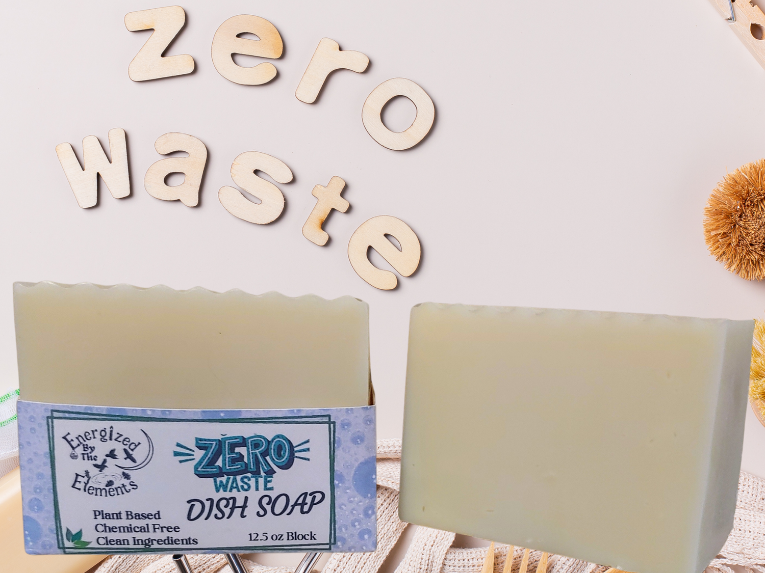 Zero-Waste Dish Soap 12.5 oz Block
