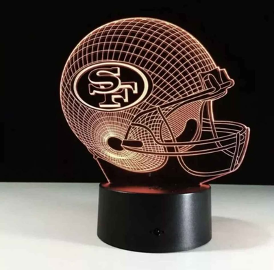 NFL 3D Sport Lamp 7 Color Changing Modes Great Christmas gift!