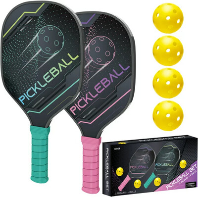 NETNEW Pickleball Paddles 2 set