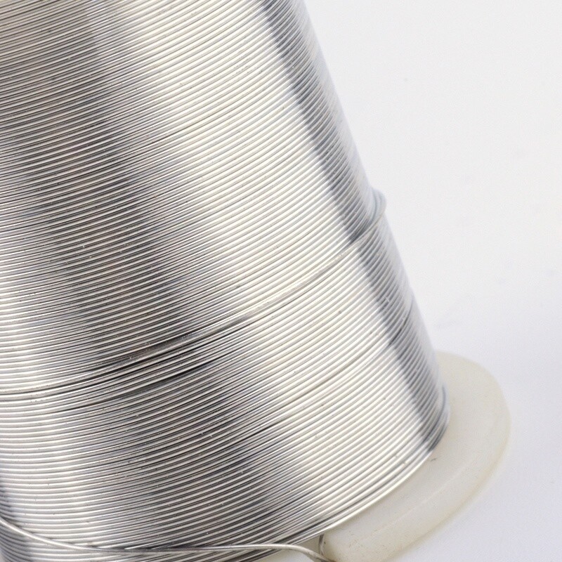 Wire - Silver 26 gauge x 30m