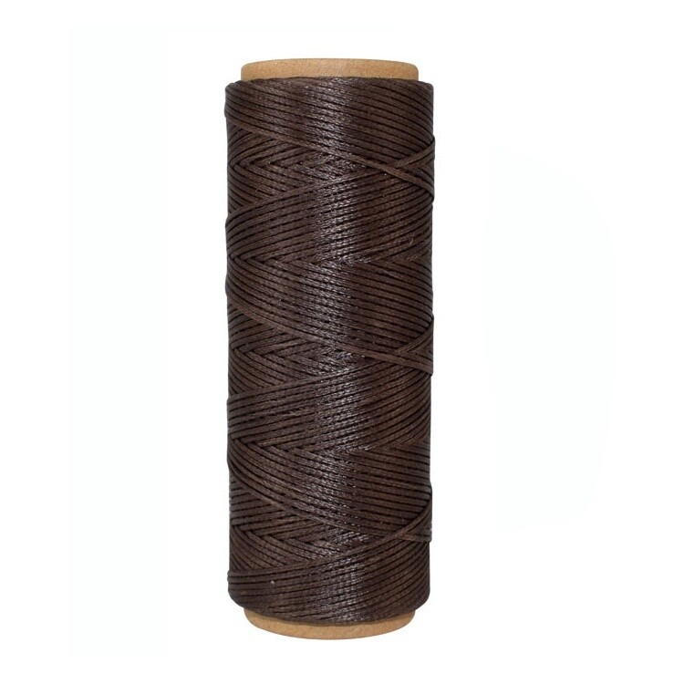 Waxed Cord - Coconut Brown 1mm