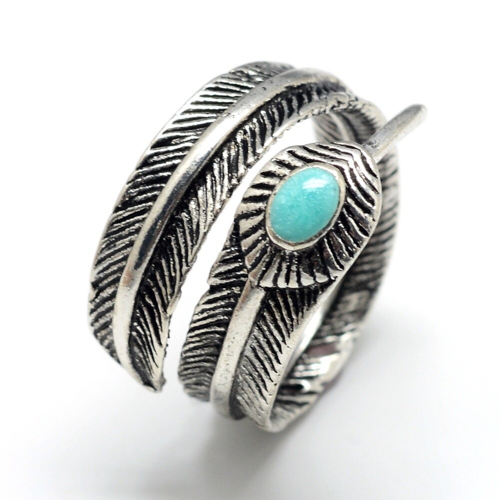 Leaf Ring - Silver (S 8)