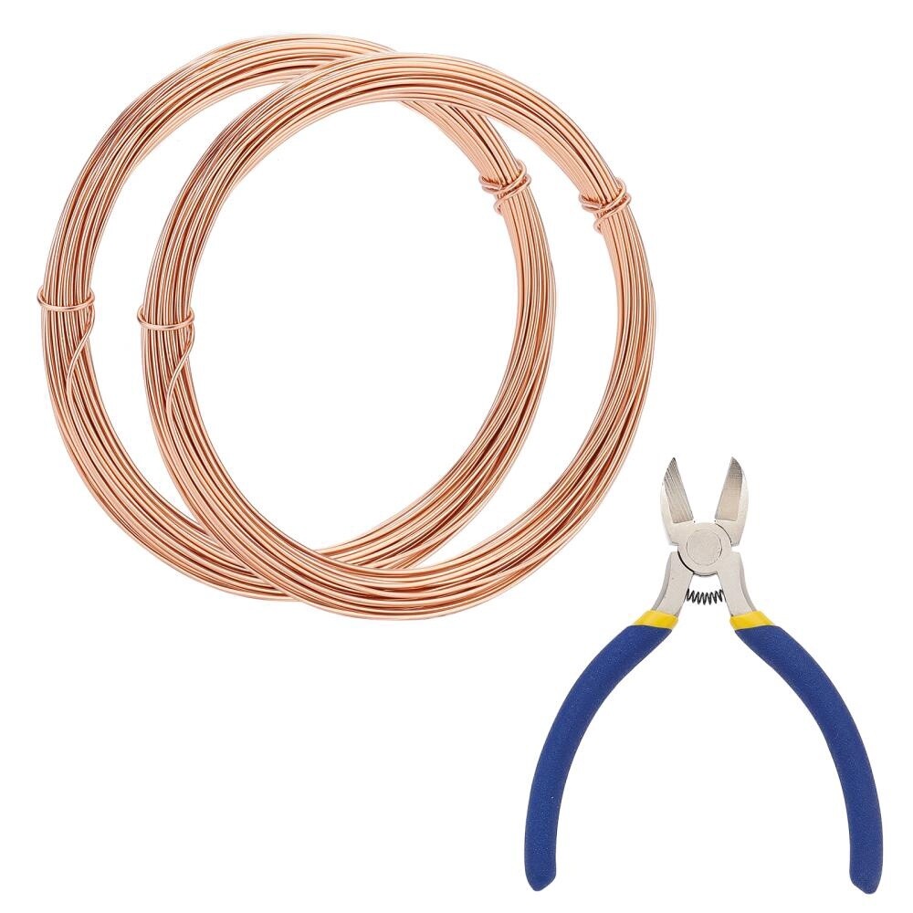 DIY Wire Wrap Kit - 20 Gauge Ali (G) x 20m + Pliers