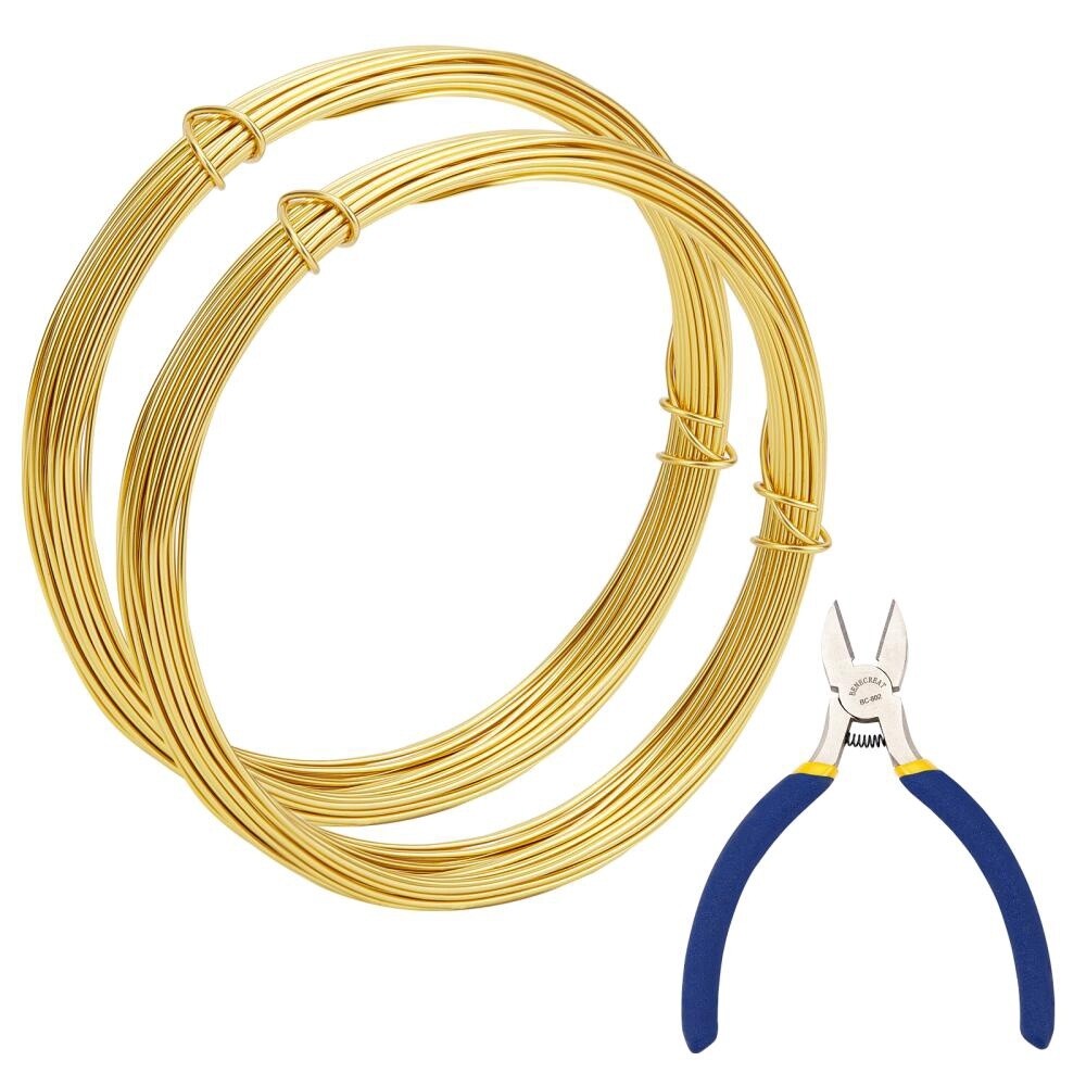 DIY Wire Wrap Kit - 18 Gauge Ali (G) x 20m + Pliers