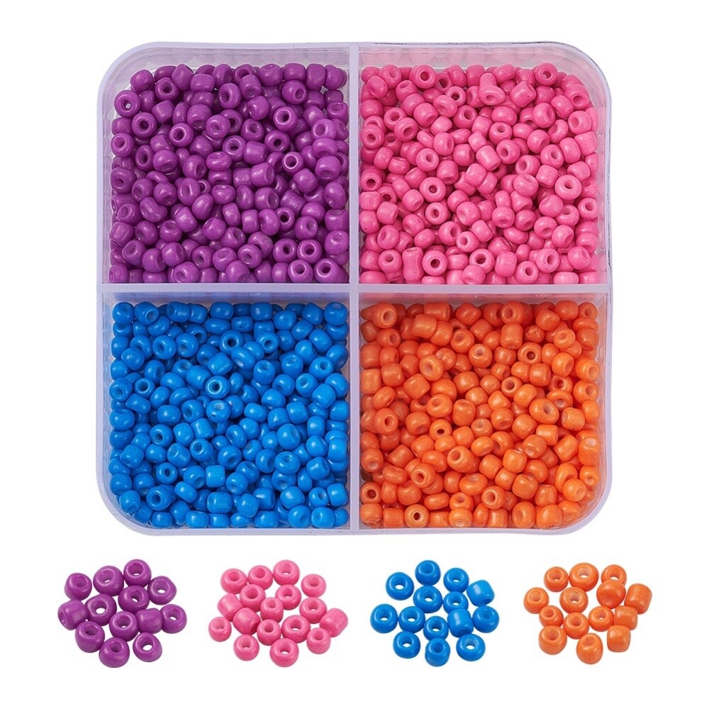 Bead Inspiration Kit - 4 Mix Seed Beads 8