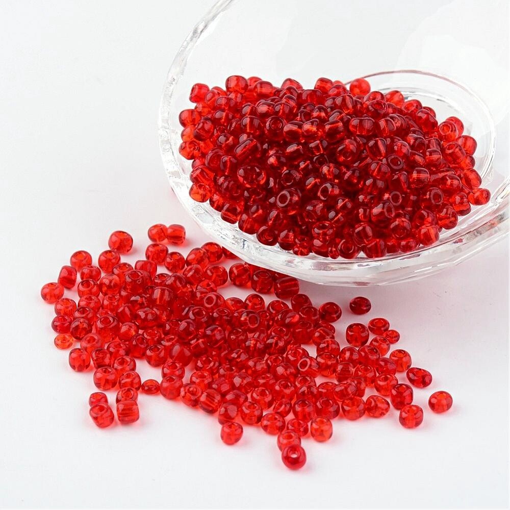 Inspiration Kit - Seed Beads Crimson T 6 x 50gm