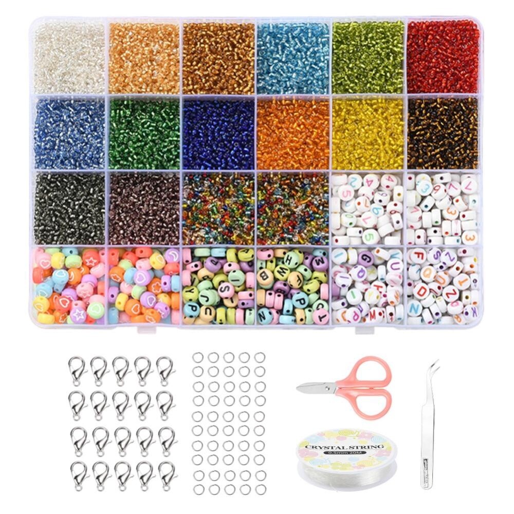 Inspiration Kit - 13,280 Pieces -  16 x SL Seed Beads + Letter Beads