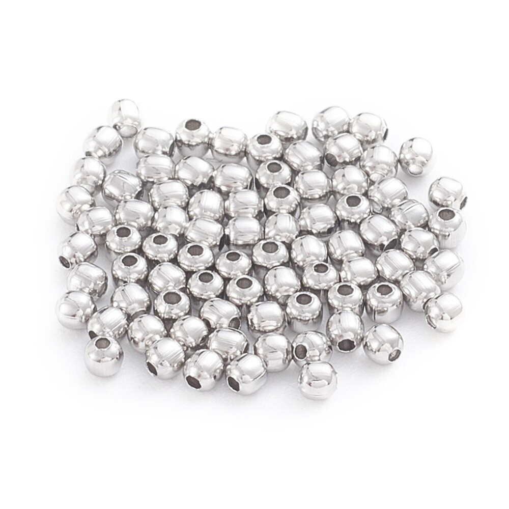 Inspiration Kit - 304 SS Spacer Beads 2mm x 500 Pieces