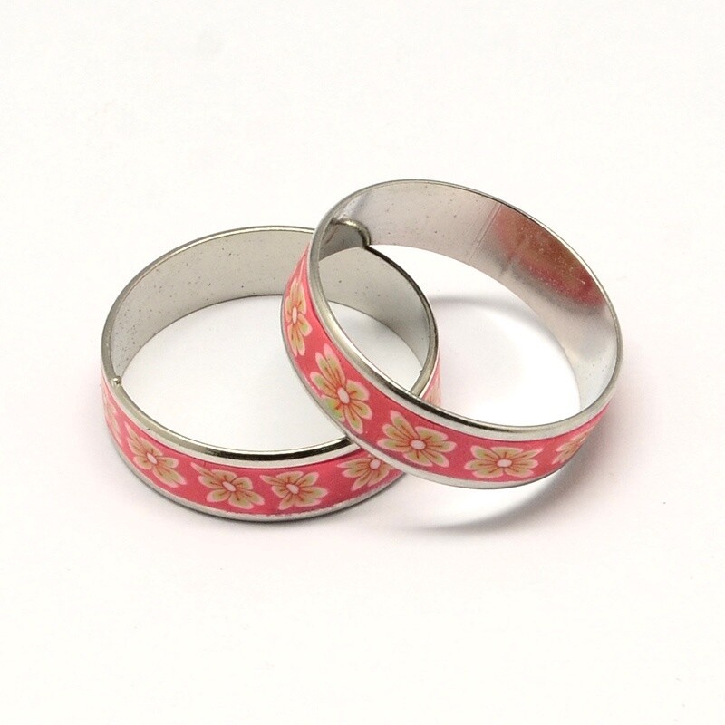 Polymer Clay Rings - 19mm