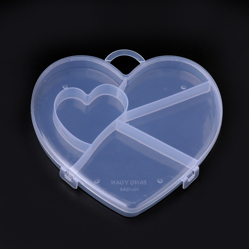 Bead Storage - Heart Shape 15.2x16mm