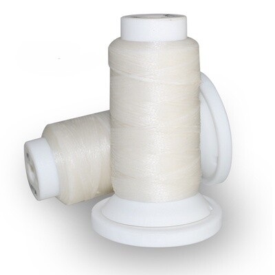 Waxed Braid - White 0.8mm (Per m)