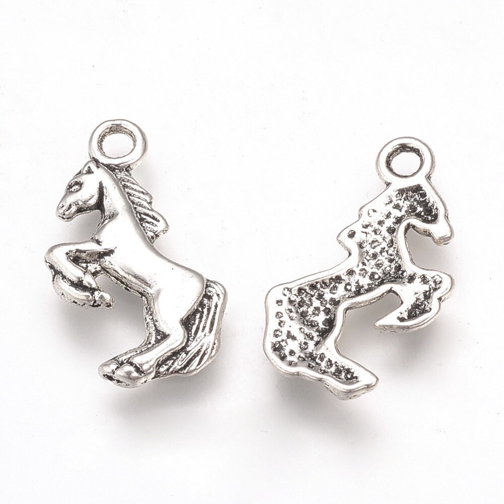 Horse Charm - Silver 20x13mm
