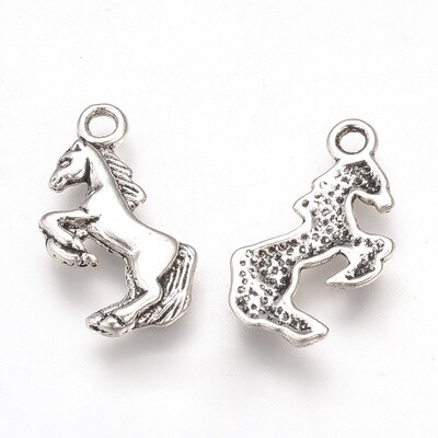 Horse Charm - Silver 20x13mm