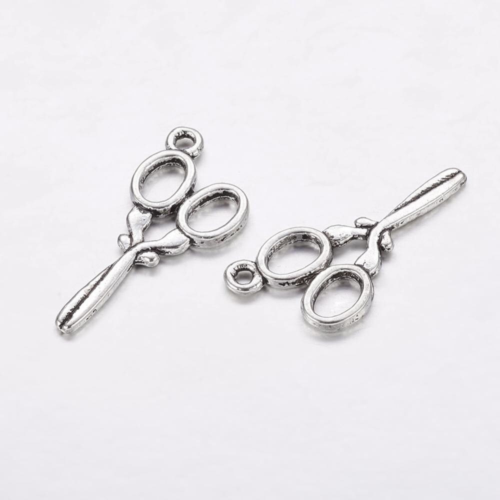 Scissors Charm - 13x30mm