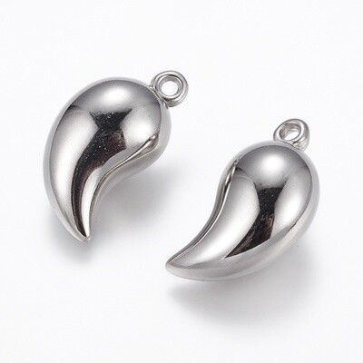 MP Chili - Silver 28x16mm