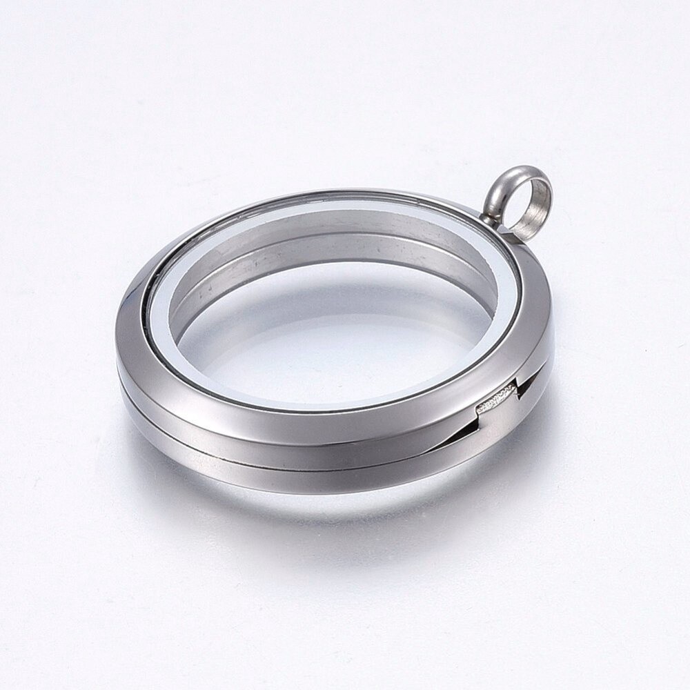 304 SS Floating Locket