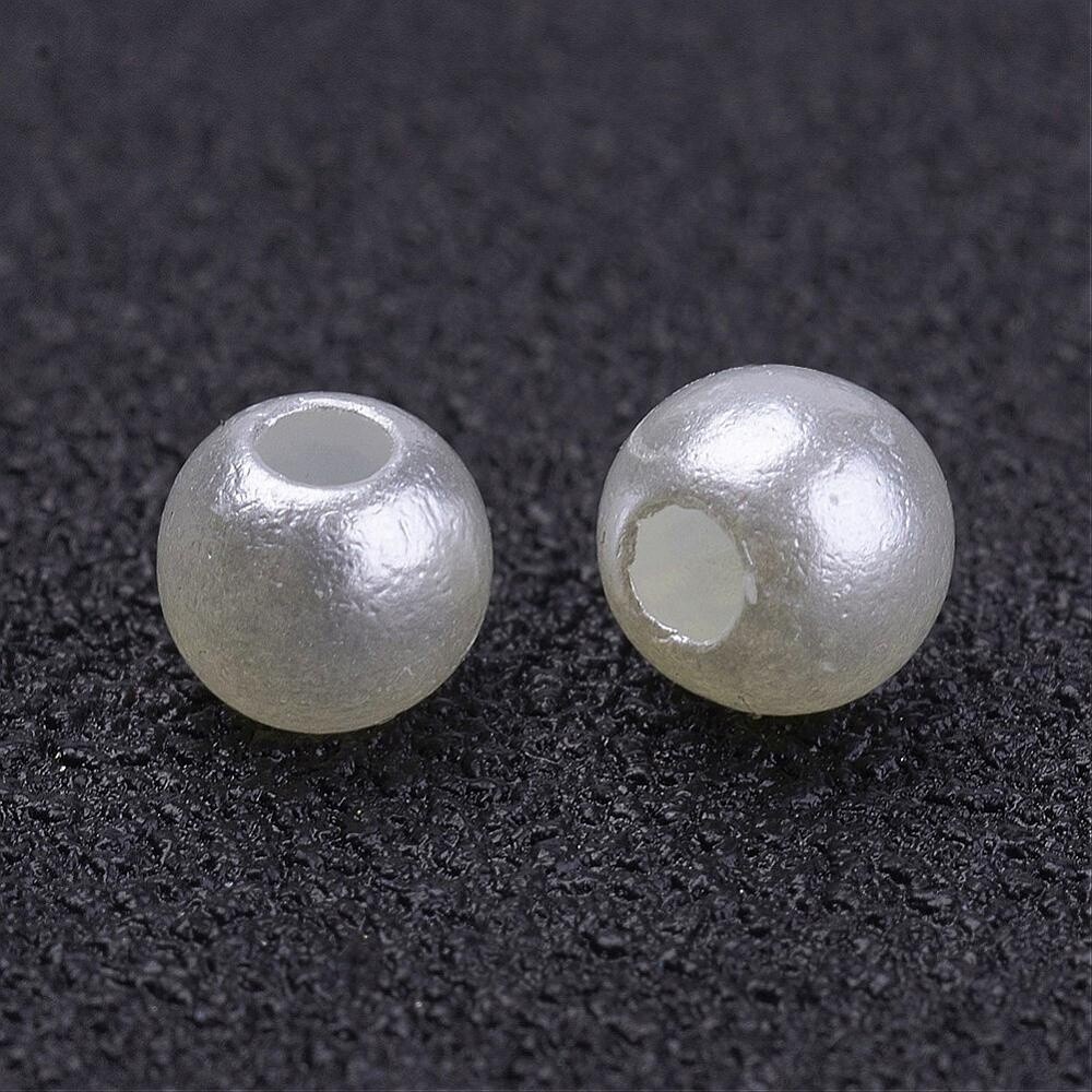 Inspiration Kit - Acrylic 4mm White Pearl x 200