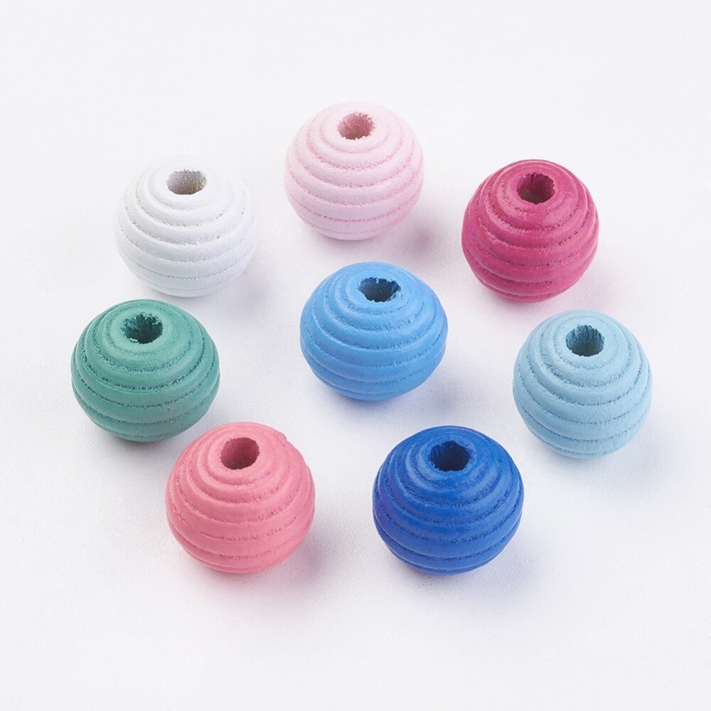 Maple Wood Beehive - Mixed 13mm