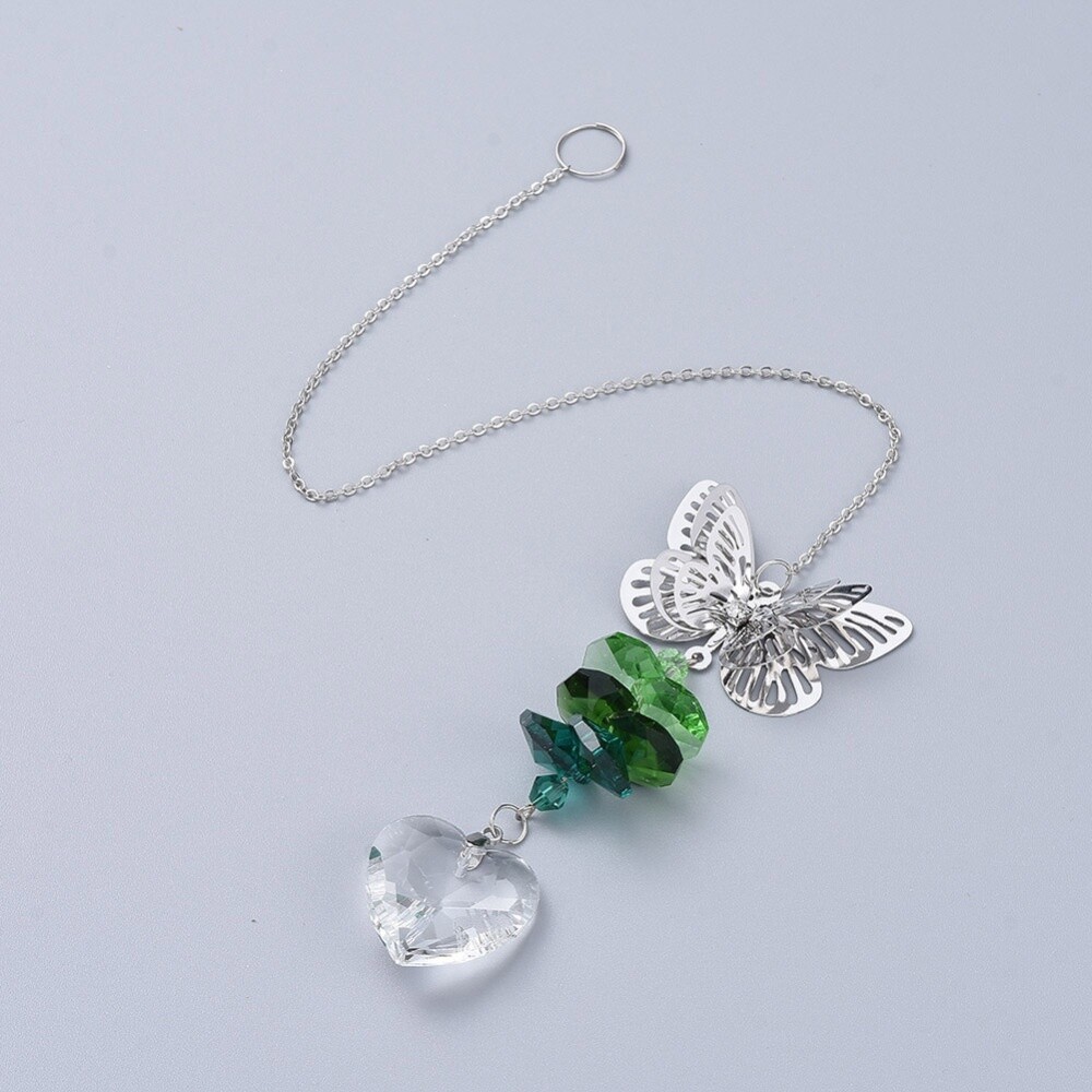 Suncatcher - Butterfly With Heart