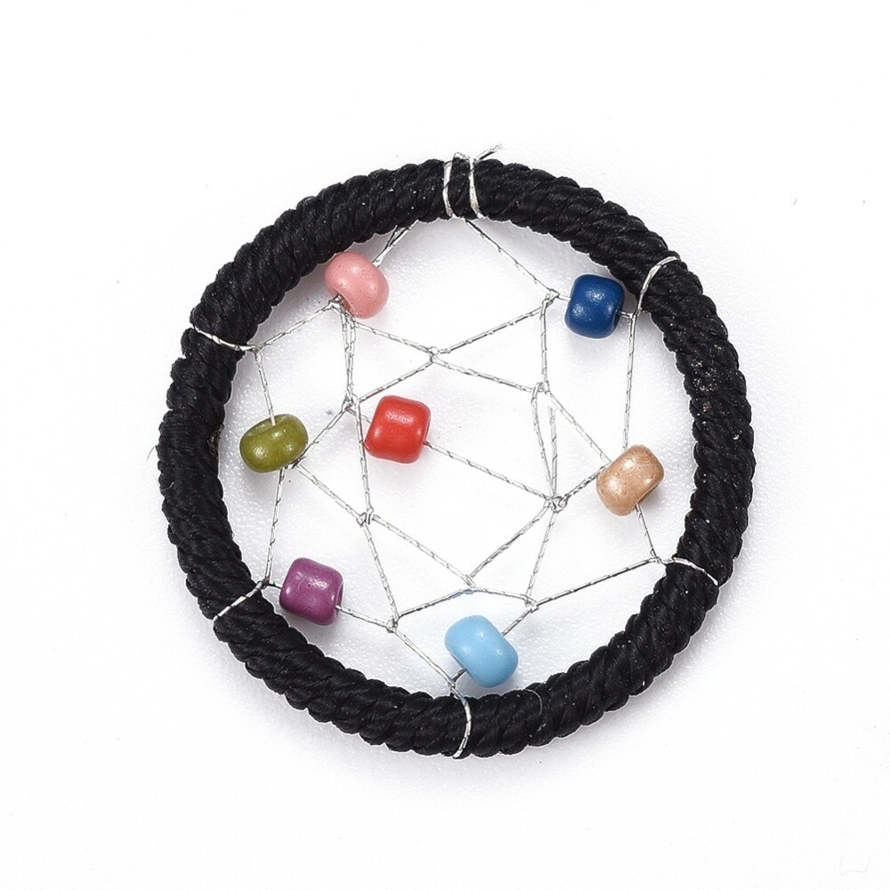 Dreamcatcher Base - Black 22mm