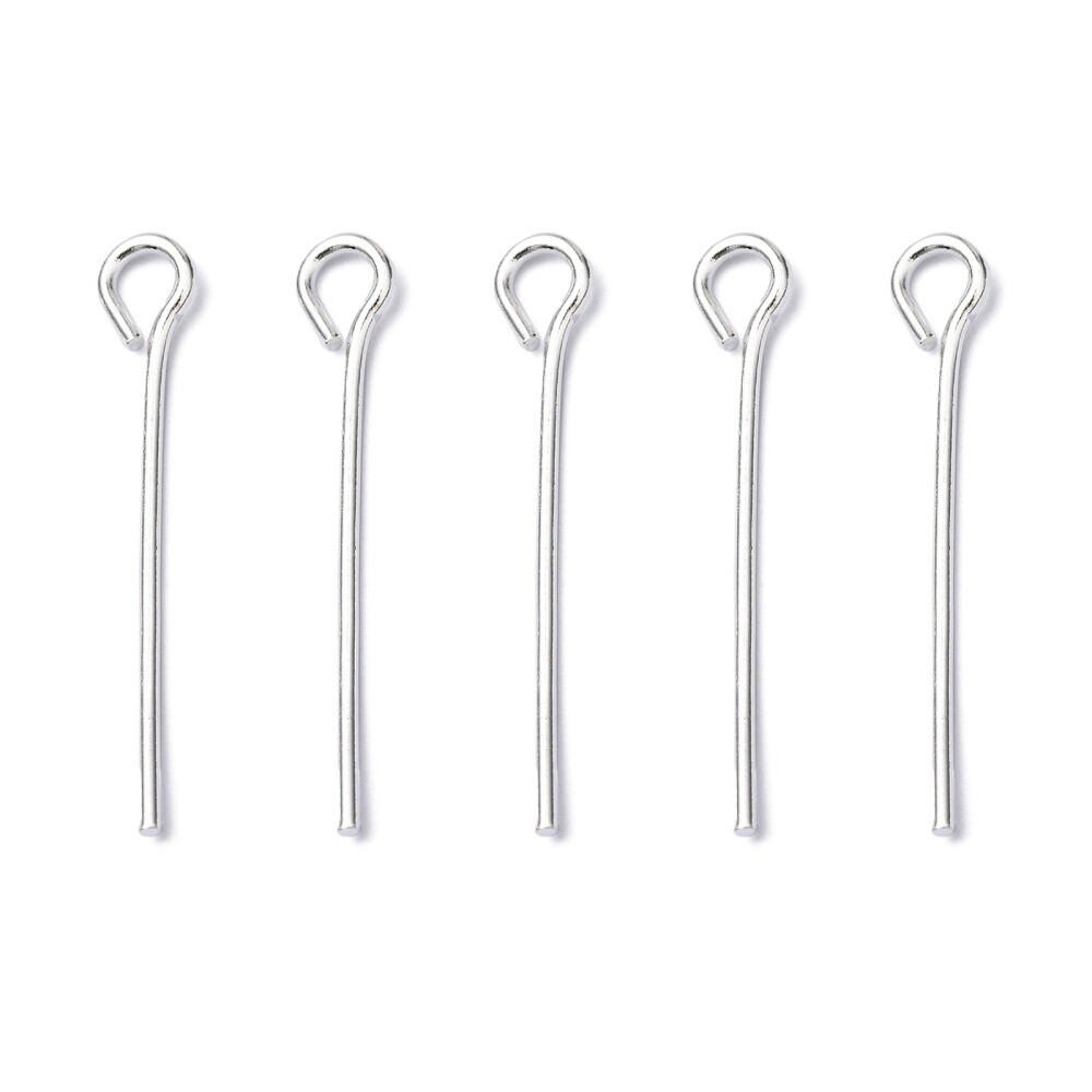 Eye Pin - Silver 20mm (0.7mm)