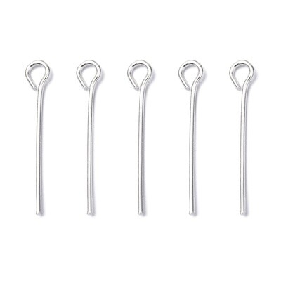 Eye Pin - Silver 20mm (0.7mm)