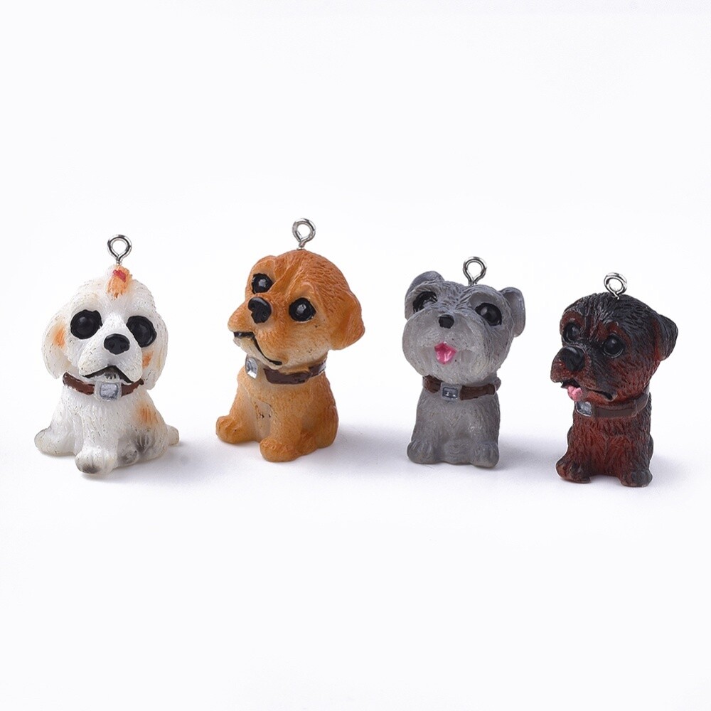 NZMH - Resin Puppies 36x20mm