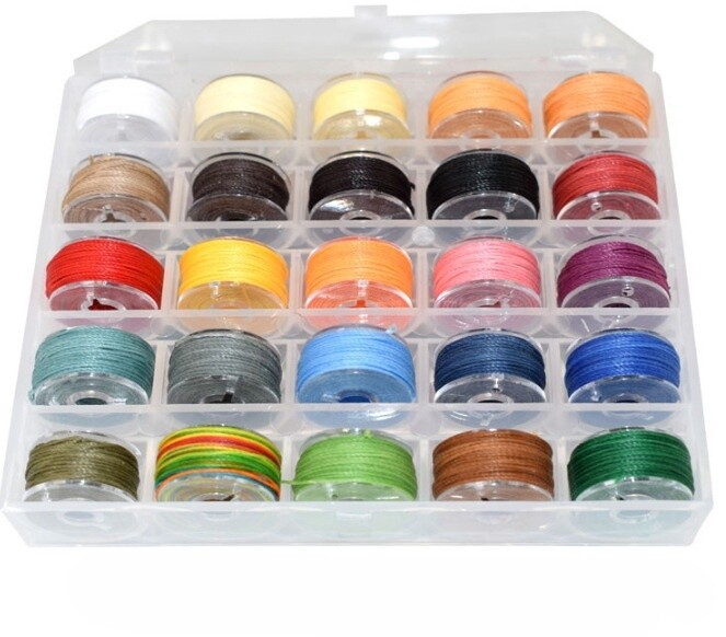 Polyester Waxed Braid - .45mm Mixed (16m Roll)