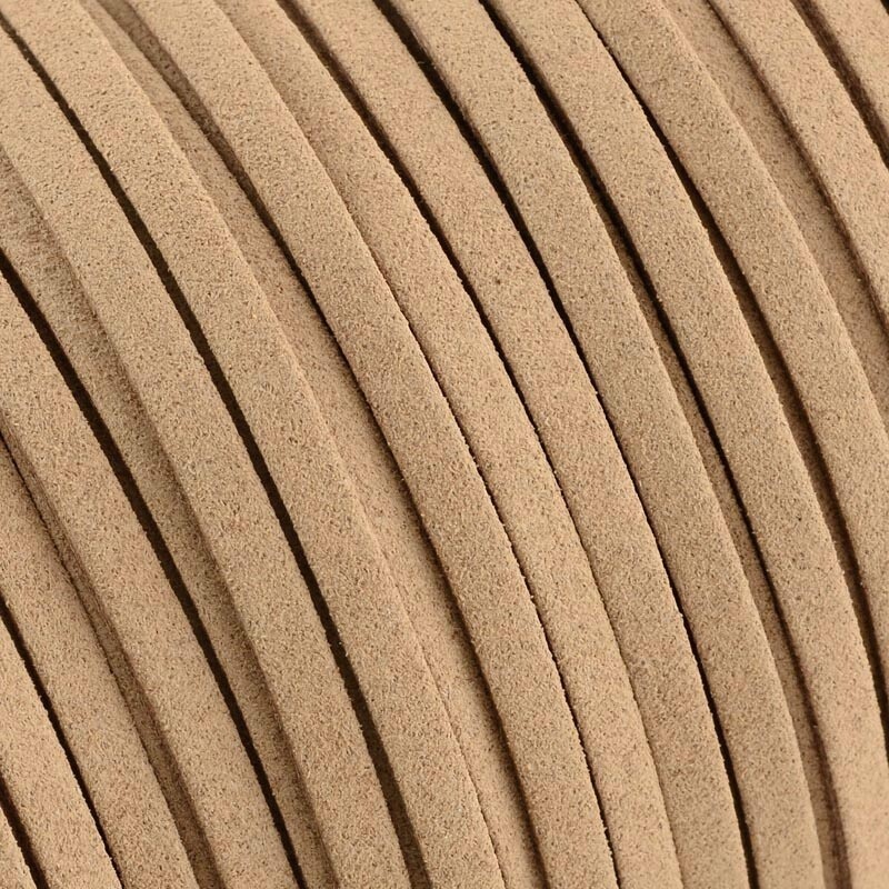 Faux Suede Cord -  Lace 5x1.5mm