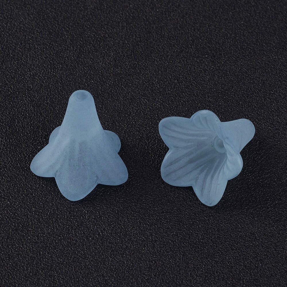 BG Frosted Flower - Light Sky Blue 23mm