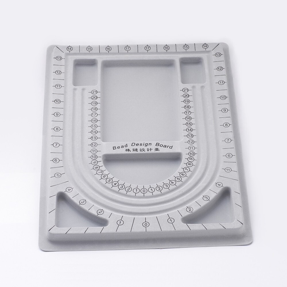 Bead Design Board - Grey or Pink 24x33cm
