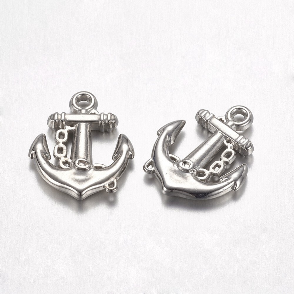 MP Anchor - Silver 19x16mm
