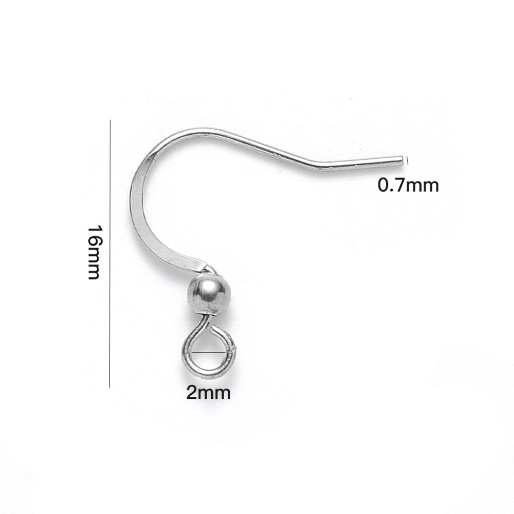 304 SS Standard Hooks - 16x18mm (Pair)