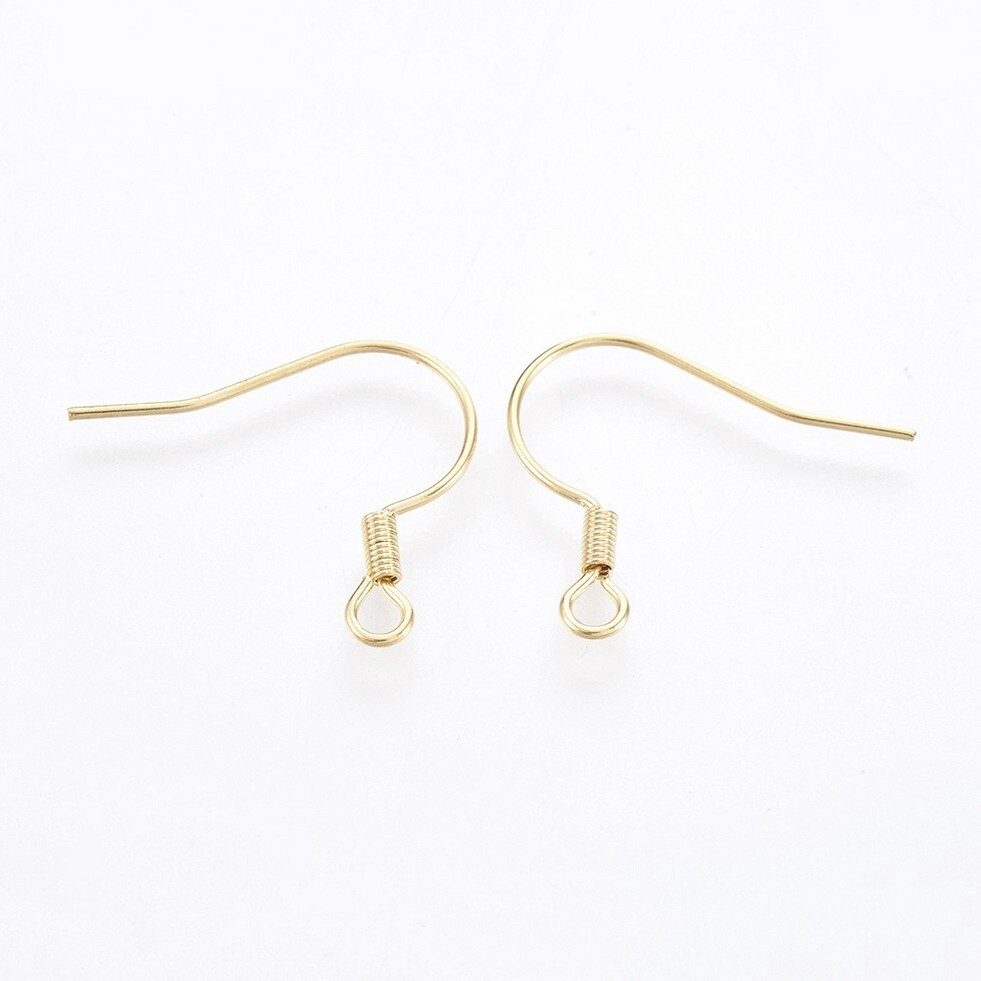 304 SS Hooks - Gold 17mm (Pair)