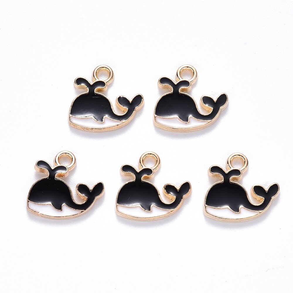 NZMH - Whale Charm 12.5mm