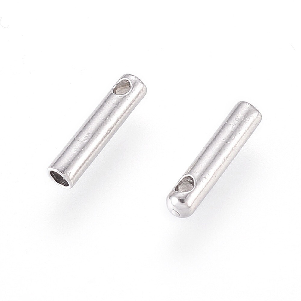 304 SS End Cap - 7x1.6mm (ID 1mm)